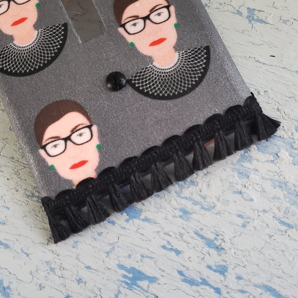 Ruth Bader Ginsburg Switch Plate Decoupage Art - Picture 2 of 10